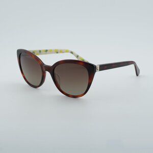 Kate Spade AMBERLEE/S 01NR HA Sunglasses Havana Cat Eye Frame, Brown Lenses